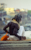 Saddhu in Vanarasi